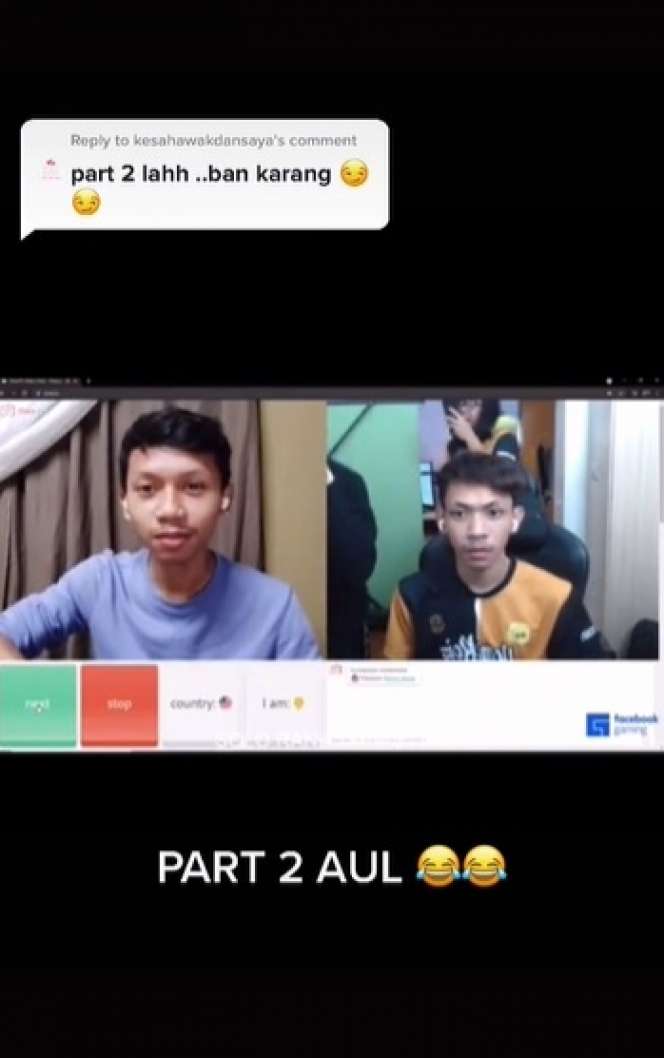 Viral Momen Dua Cowok Ketemu di Internet, Ternyata Wajahnya Bak Pinang Dibelah Dua, Endingnya Malah Ngakak!