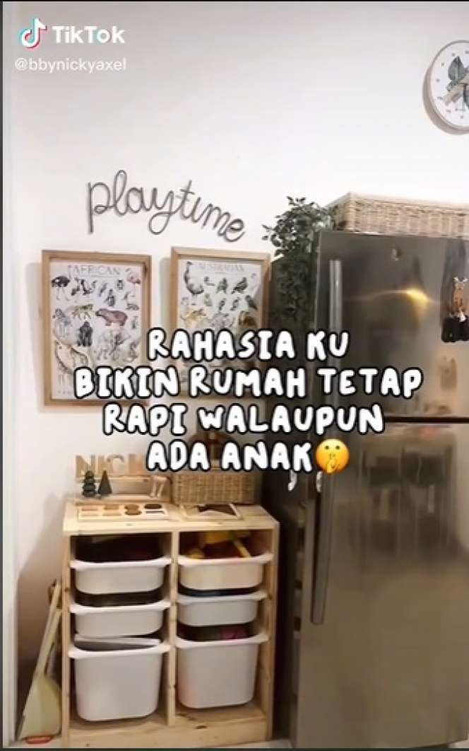 Wanita Ini Beberkan Rahasia Rumah Tetap Rapi Meski Ada Anak, Ternyata Begini Triknya!