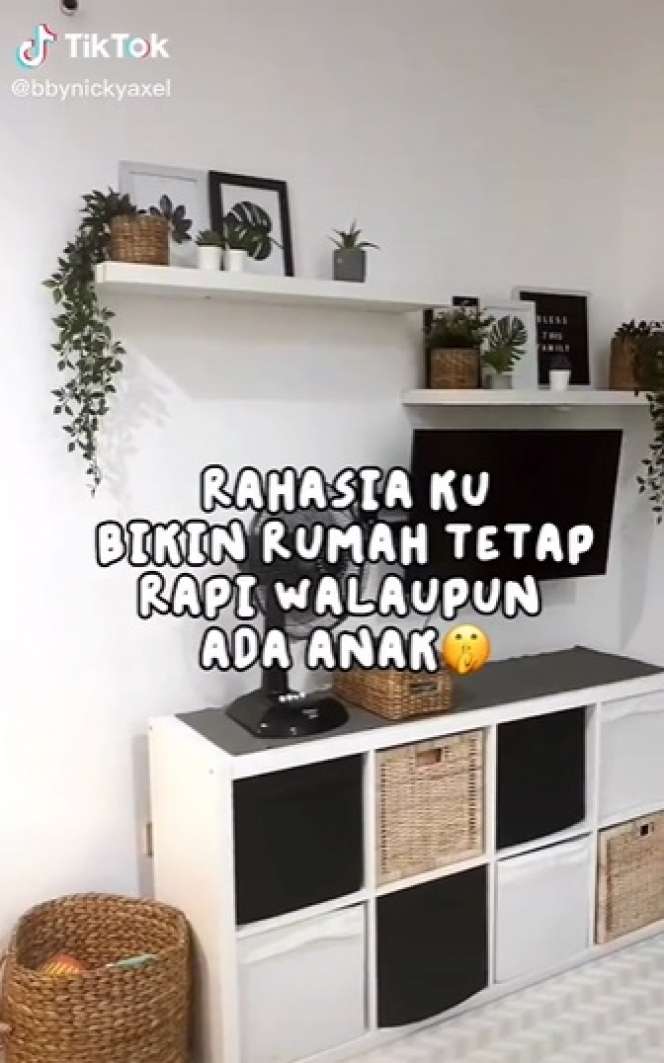 Wanita Ini Beberkan Rahasia Rumah Tetap Rapi Meski Ada Anak, Ternyata Begini Triknya!