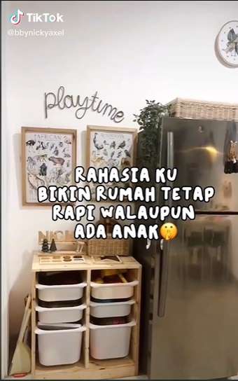 Wanita Ini Beberkan Rahasia Rumah Tetap Rapi Meski Ada Anak, Ternyata Begini Triknya!