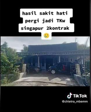 Rumah Dihina Jelek & Mau Roboh, Hingga Dituduh Maling, TKW ini Kini Bangun Hunian Mewah Bak Istana, Tetangga Auto Nangis!