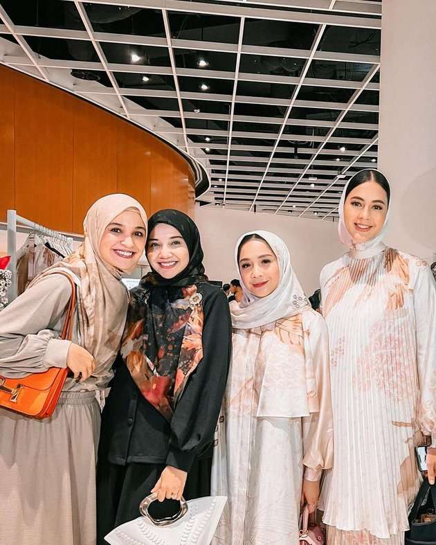 Potret Geng Cendol Rayakan Ulang Tahun Nagita Slavina, Outfit Nia Ramadhani Paling Disorot
