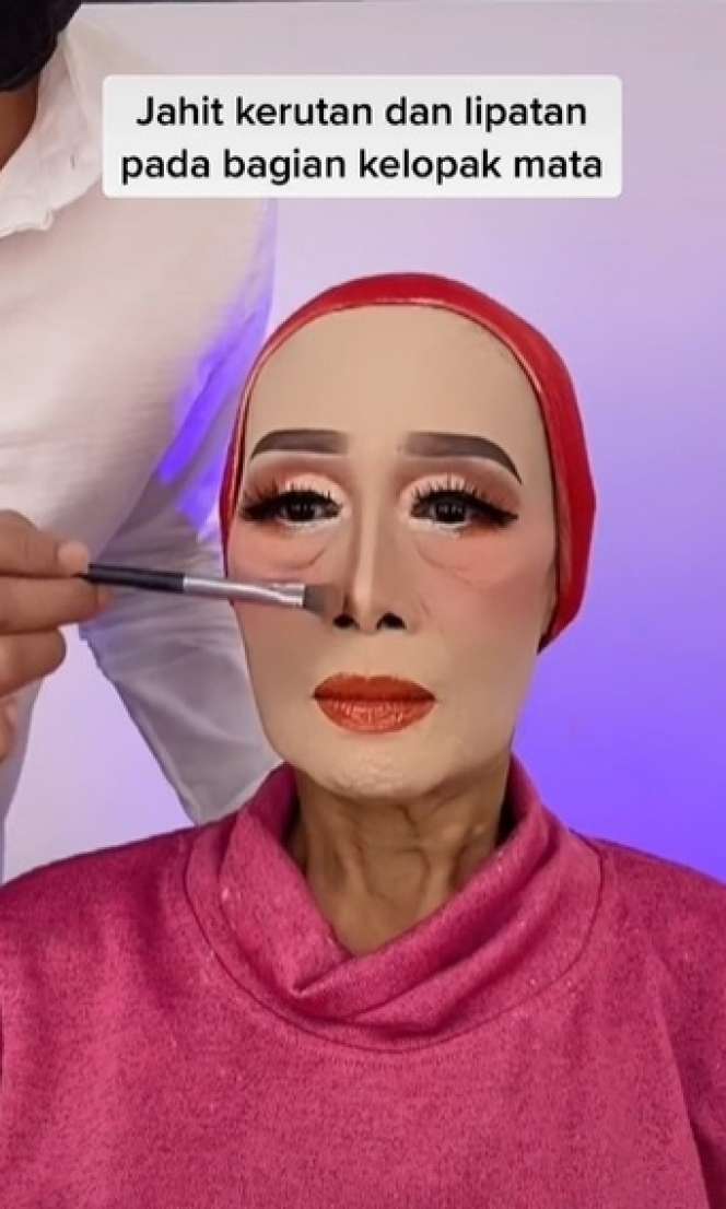 The Power of Makeup, Potret Transformasi Nenek 70 Tahun Usai Dirias, Hasilnya Bikin Melongo, Ternyata Ada Teknik Rahasia!