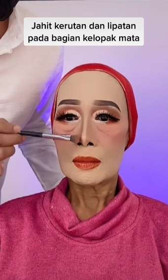 The Power of Makeup, Potret Transformasi Nenek 70 Tahun Usai Dirias, Hasilnya Bikin Melongo, Ternyata Ada Teknik Rahasia!