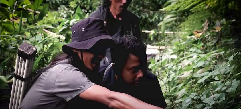 Penampakan Tak Biasa Ular Naga Endemik Jawa, Saat Dilihat Seolah Mati, Ternyata Masih Hidup!