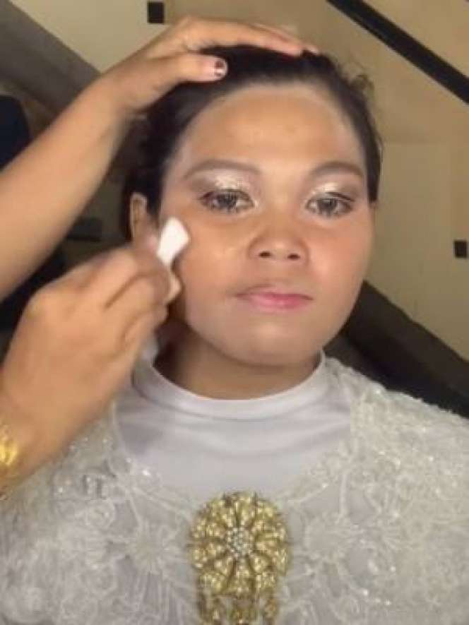 Salah Pilih MUA, Riasan Pengantin Ini Diulang Lagi, Transformasinya Bikin Melongo!