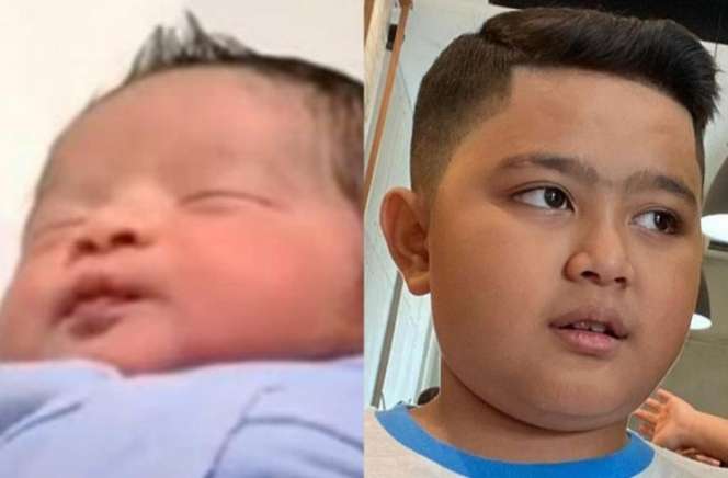 Potret Dulu dan Kini Falhan Abssar Anak Nassar dan Muzdalifah, Sudah Tumbuh Besar dan Tampan! 