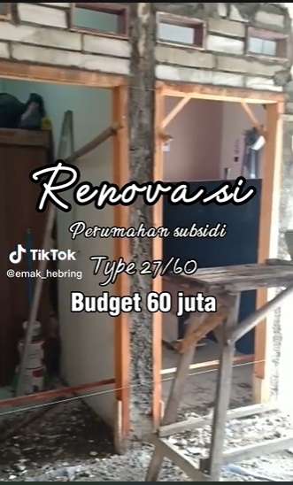 Potret Renovasi Rumah Subsidi Tipe 27 dengan Budget Rp60 Juta, Kini Jadi Super Estetik!