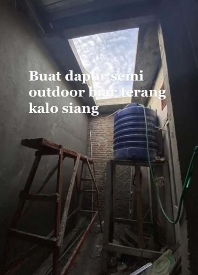 Potret Transformasi Dapur Rumah Subsidi Usai Direnovasi, Budget Rp45 Juta Tapi Hasilnya Bak Kafe Estetik!