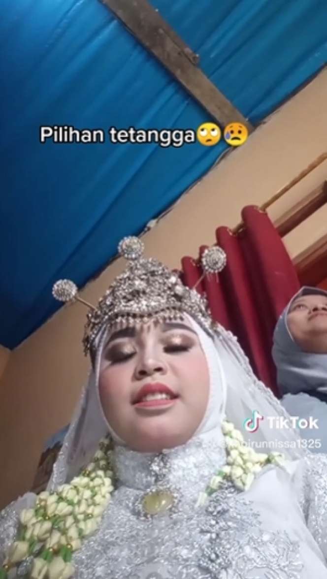 Perbandingan Pengantin Dirias MUA Pilihan Sendiri VS Tetangga, Hasilnya Malah Bikin Trauma