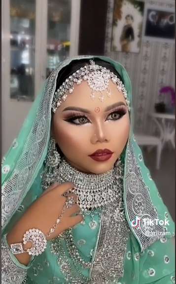 MUA Pamer Skill Makeup Pengantin Pakai Sendok dan Garpu, Hasilnya Diluar Dugaan!