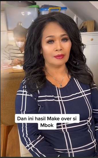 Potret Transformasi Makeup Si Mbok yang Sudah 11 Tahun Kerja dan Kini Pilih Resign, Hasilnya Bikin Melongo!