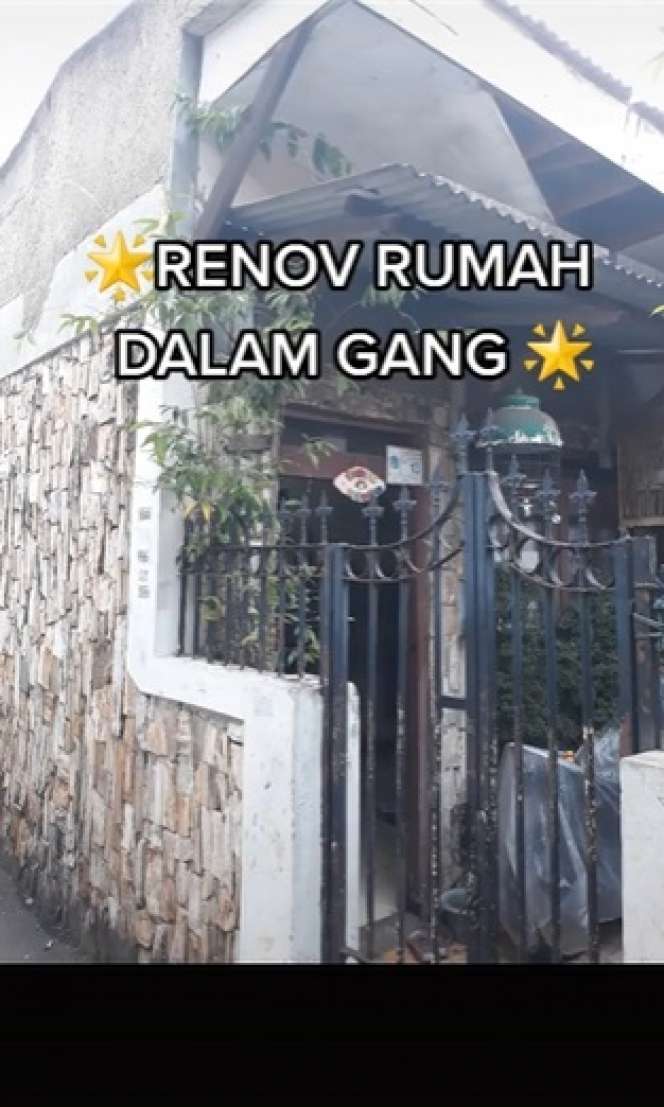 Potret Renovasi Rumah Dalam Gang Sempit, Hasilnya Bikin Melongo, Hanya Butuh Waktu 2 Bulan Saja!