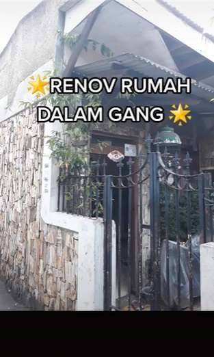 Potret Renovasi Rumah Dalam Gang Sempit, Hasilnya Bikin Melongo, Hanya Butuh Waktu 2 Bulan Saja!