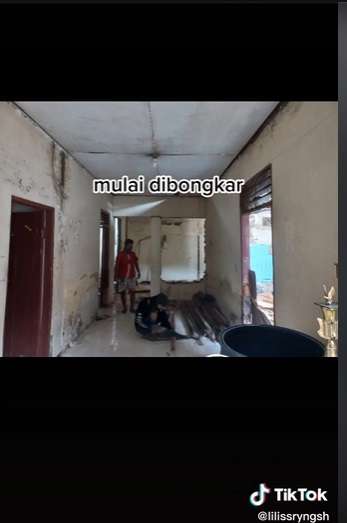 Potret Renovasi Rumah Dalam Gang Sempit, Hasilnya Bikin Melongo, Hanya Butuh Waktu 2 Bulan Saja!