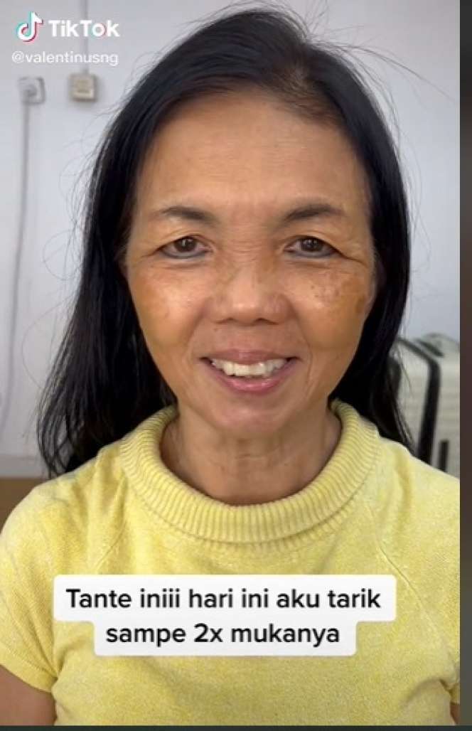Potret Transformasi Emak-emak Dirias MUA, Hasilnya Beda Banget, Jadi Lebih Muda 20 Tahun, Mirip Fuji?
