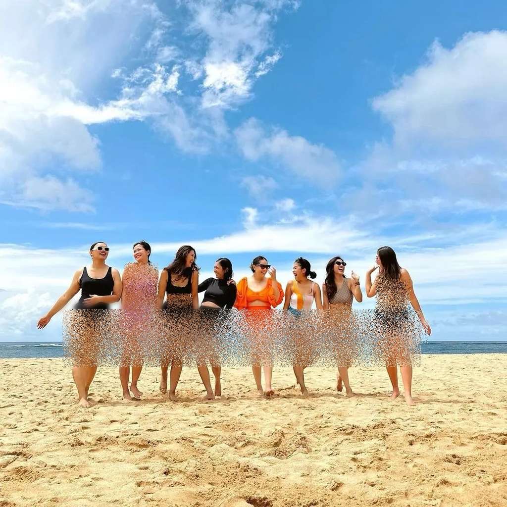 9 Potret Nagita Slavina Liburan di Bali, Pakai Baju Bikini di Pantai, Jadi Sorotan Netizen