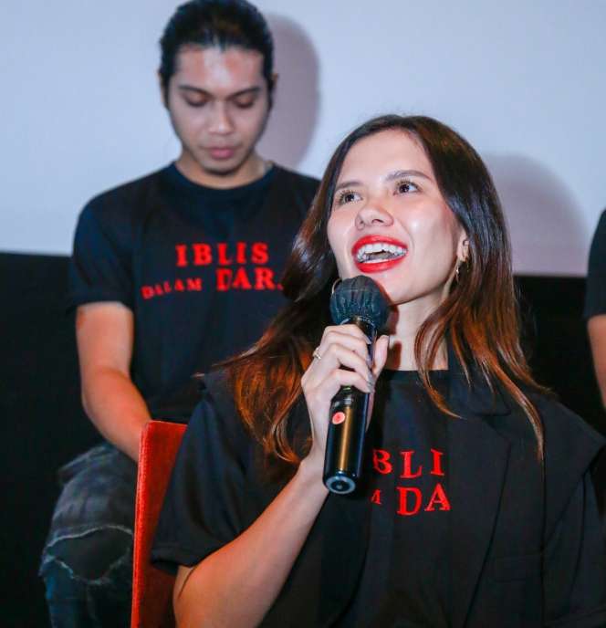 Potret Michelle Joan yang Rela Wajah Cantiknya Berubah Jadi Menakutkan