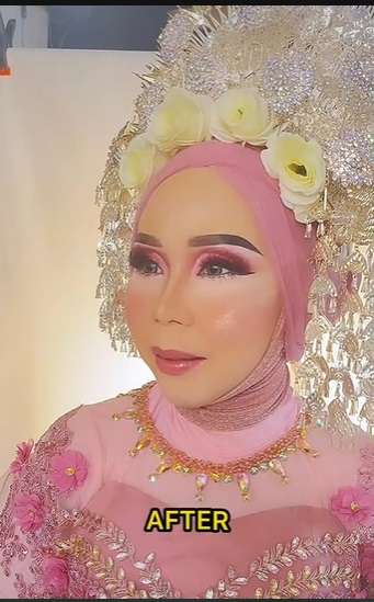 Potret Makeover Ibu Penjual Sayur, Hasilnya Jadi Beda Banget, Bikin Syok!