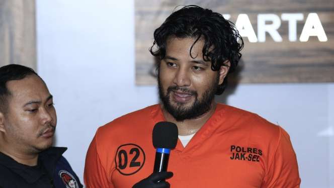 FOTO: Ungkapan Emosional Ammar Zoni yang Ditangkap Kedua Kalinya Gegara Narkoba