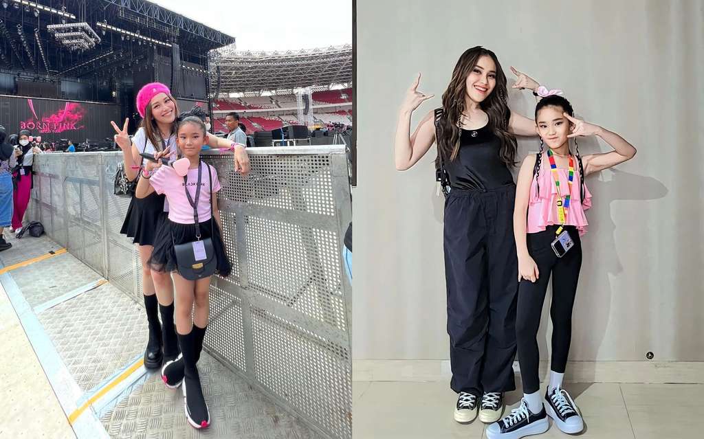 25 Gaya Artis Nonton Konser BLACKPINK, Nia Ramadhani & Ayu Ting Ting Dandan Bak Idol Korea!