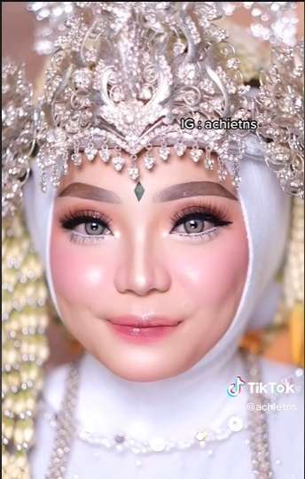 Potret Makeup Pengantin Pilihan Orangtua, Endingnya Bikin Melongo, Ternyata Malah Kayak Gini…