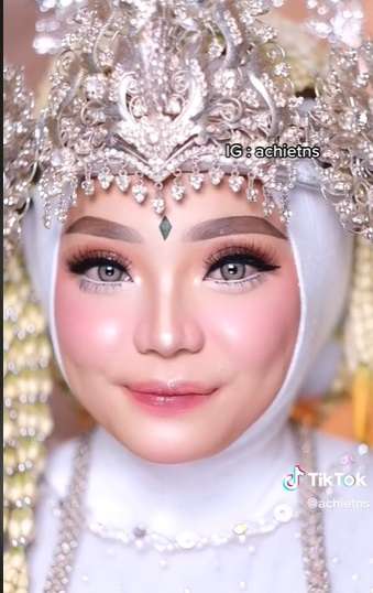 Potret Makeup Pengantin Pilihan Orangtua, Endingnya Bikin Melongo, Ternyata Malah Kayak Gini…