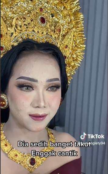 Potret Transformasi Makeup Pengantin yang Alami Jerawat Parah, Awalnya Bikin Deg-degan, Endingnya Malah Bikin Syok!