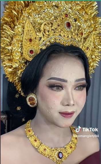 Potret Transformasi Makeup Pengantin yang Alami Jerawat Parah, Awalnya Bikin Deg-degan, Endingnya Malah Bikin Syok!