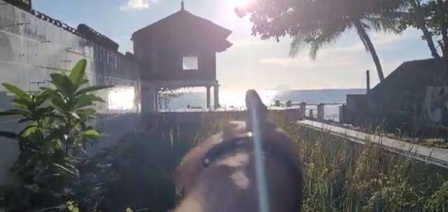 Potret Penampakan Villa Terbengkalai di Banten usai Diterjang Tsunami, Ada Sosok 'Naga' di Dalamnya