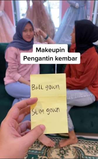 MUA Ini Pamer Skill Makeup Pengantin Kembar, Hasilnya Bak Barbie, Auto Bikin Pangling!
