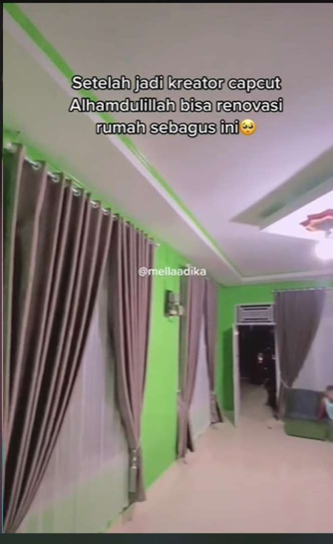 Potret Transformasi Rumah Sebelum dan Sesudah Jadi Konten Kreator, Jadi Beda Banget Bak Langit dan Bumi, Cuan Terus!