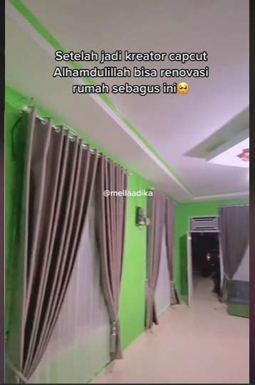 Potret Transformasi Rumah Sebelum dan Sesudah Jadi Konten Kreator, Jadi Beda Banget Bak Langit dan Bumi, Cuan Terus!