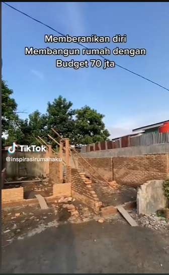 Bangun Rumah Mewah Budget Rp70 Juta, Endingnya Malah Bikin Syok, Kok Bisa?