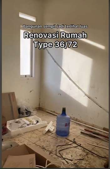 Potret Renovasi Rumah Tipe 36, Dulu Terlihat Sempit Kini Tampak Luas, Desainnya Bukan Kaleng-kaleng!