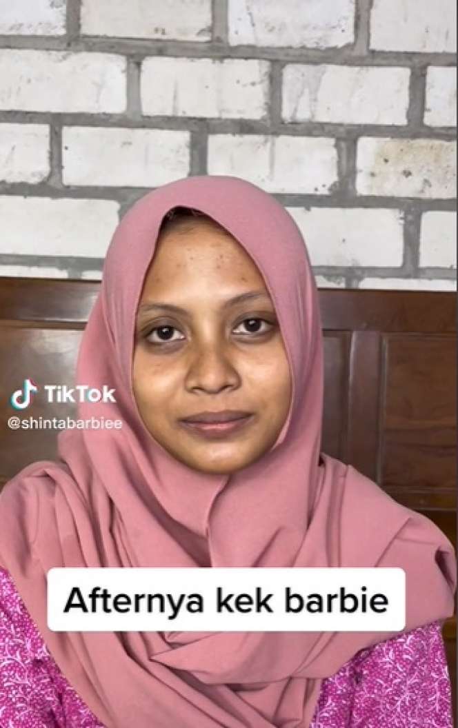Potret Transformasi Sebelum dan Sesudah Dirias, Hasilnya Beda Banget, Bak Barbie Hidup!