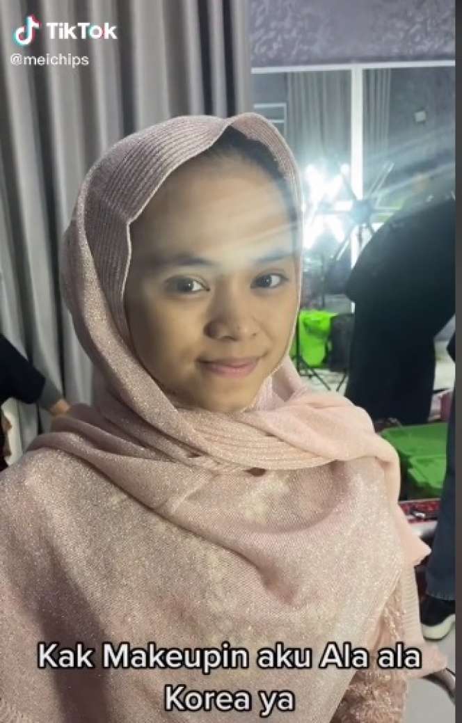 Pengantin Ini Minta Dirias Ala Korean Look, Hasil Akhirnya Bikin Syok, Auto Minta Kontak MUA!