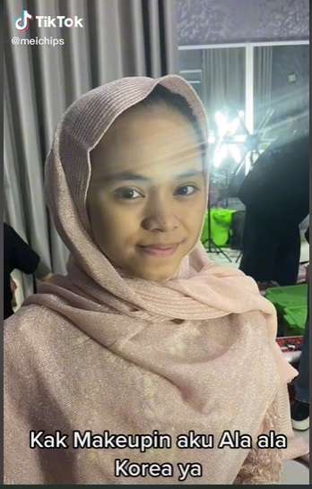 Pengantin Ini Minta Dirias Ala Korean Look, Hasil Akhirnya Bikin Syok, Auto Minta Kontak MUA!