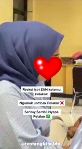 Viral Gaya Santuy Istri Sah Labrak Pelakor yang Dihamili Suaminya, Reaksi Si Pria Bikin Netizen Geram, Ini 7 Potretnya