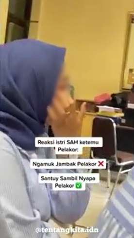 Viral Gaya Santuy Istri Sah Labrak Pelakor yang Dihamili Suaminya, Reaksi Si Pria Bikin Netizen Geram, Ini 7 Potretnya