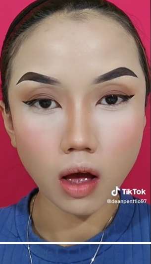 Viral Wanita Buat Tutorial Makeup Melabrak Pelakor Seksi, Hasilnya Auto Bikin Minder