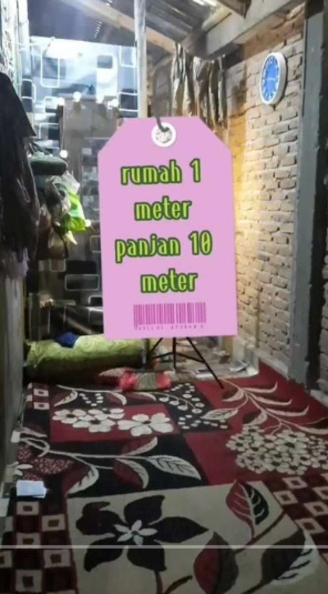 Viral Penampakan Rumah Selebar 1 Meter, Isi Dalamnya Bikin Tercengang, Super Rapi Bak Apartemen