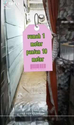 Viral Penampakan Rumah Selebar 1 Meter, Isi Dalamnya Bikin Tercengang, Super Rapi Bak Apartemen