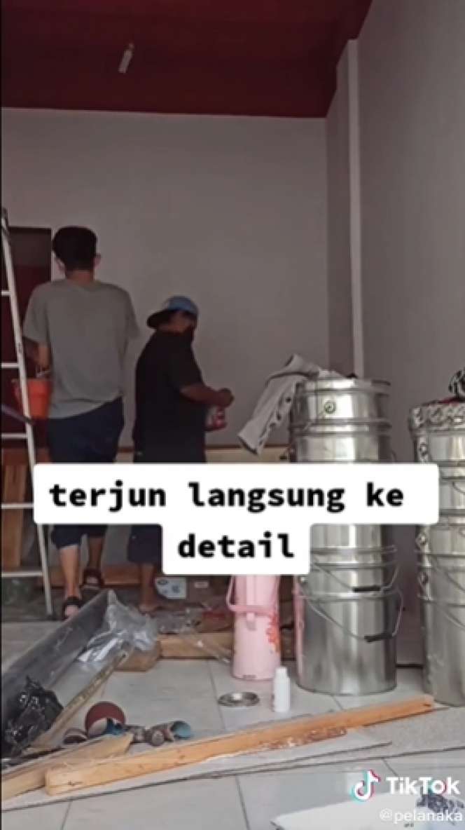 Transformasi Warung Burjo Direnovasi Jadi Toko Bunga, Dalamnya Jadi Keren & Estetik Abis!