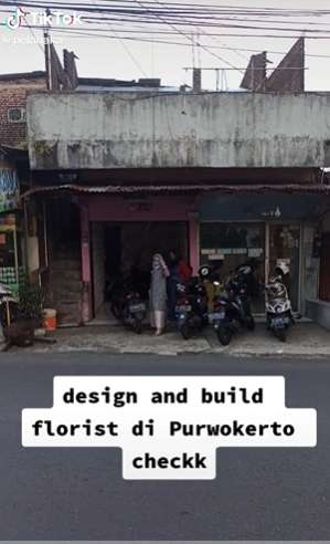 Transformasi Warung Burjo Direnovasi Jadi Toko Bunga, Dalamnya Jadi Keren & Estetik Abis!