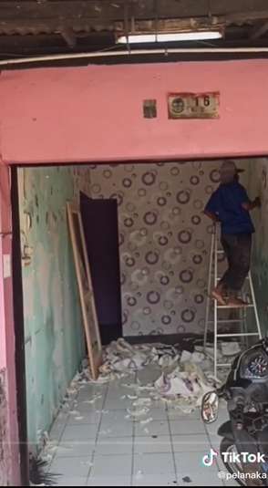 Transformasi Warung Burjo Direnovasi Jadi Toko Bunga, Dalamnya Jadi Keren & Estetik Abis!
