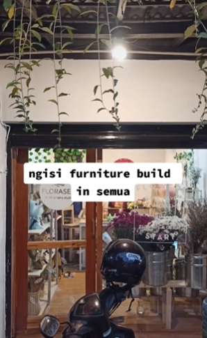 Transformasi Warung Burjo Direnovasi Jadi Toko Bunga, Dalamnya Jadi Keren & Estetik Abis!