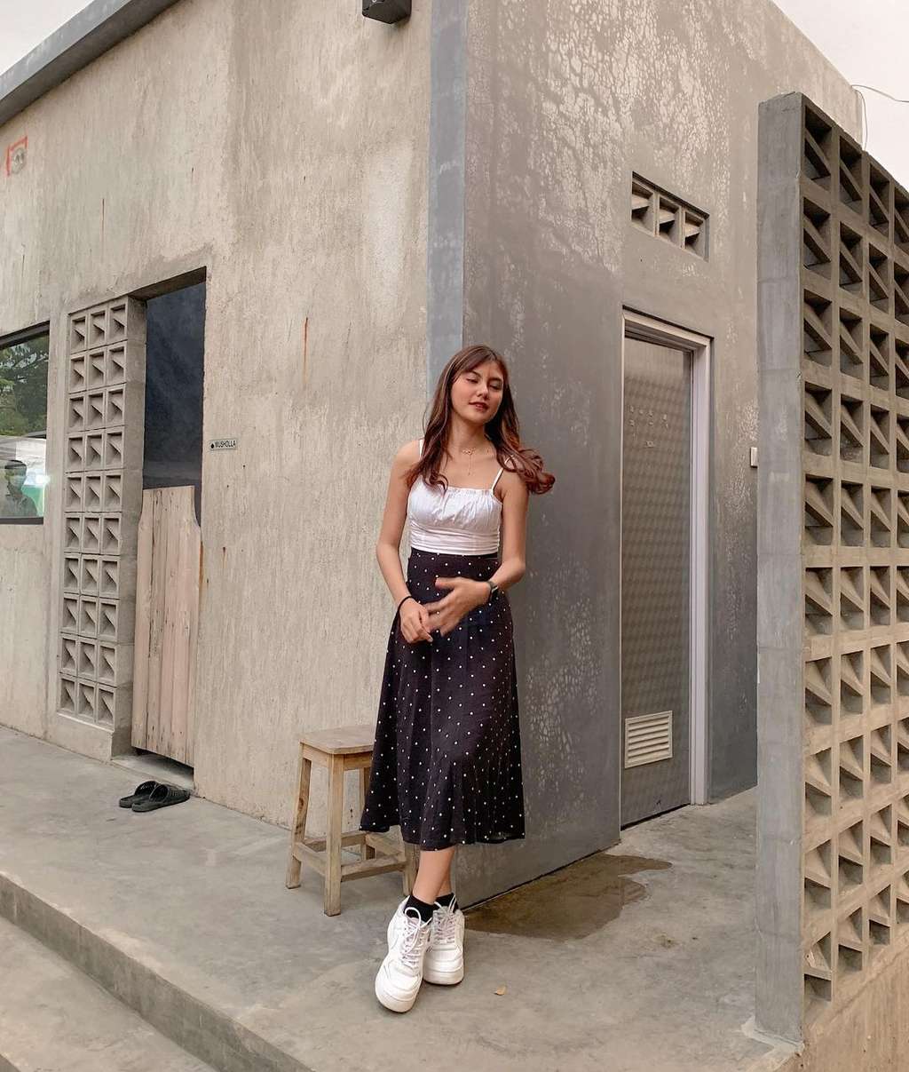 10 Potret Selebgram Cantik Andrea Mutiara yang Viral, Dijuluki Pacar Online Sejuta Umat