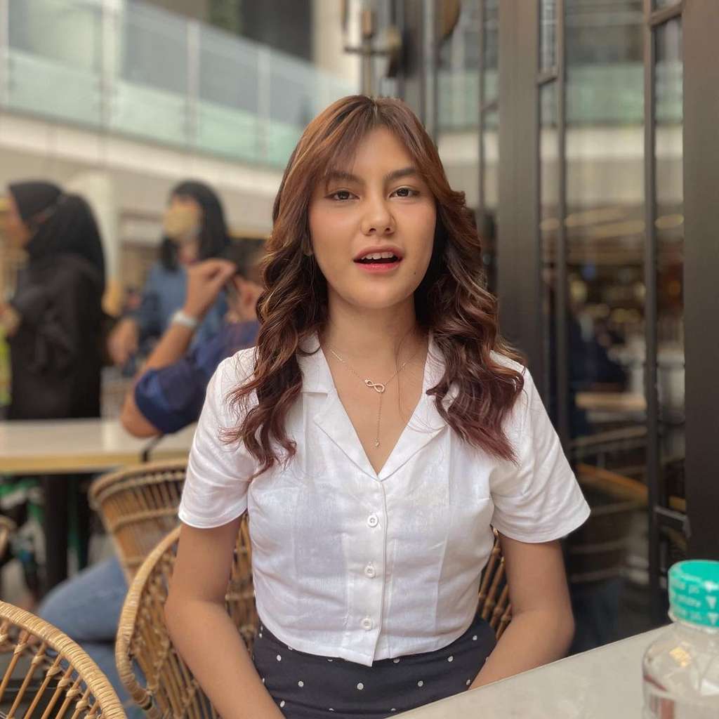 10 Potret Selebgram Cantik Andrea Mutiara yang Viral, Dijuluki Pacar Online Sejuta Umat