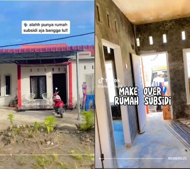 10 Potret Rumah Subsidi Usai Direnovasi, Awalnya Dihina, Kini Bak Hunian Mewah Gedongan